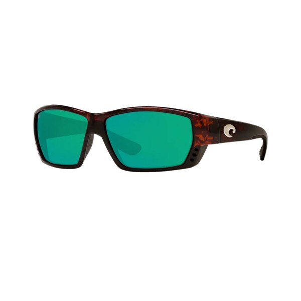 Costa Tuna Alley Sunglasses Polarized in Tortoise with Green Mirror 580G